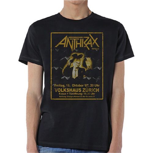 Anthrax - Tričko Among The Living New - Muž, Unisex, Čierna, XL