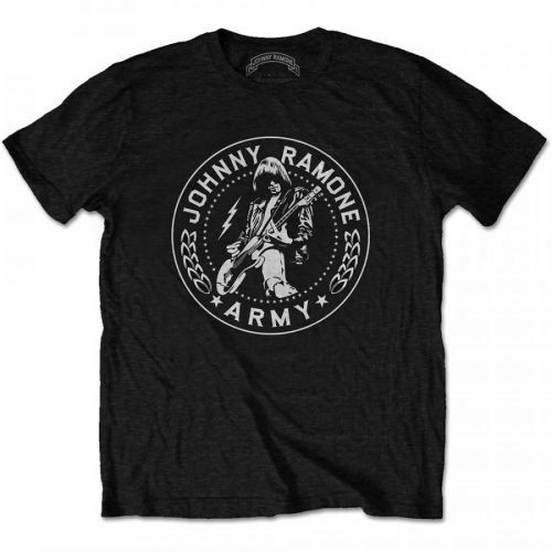 Johnny Ramone - Tričko Army Seal - Muž, Unisex, Čierna, XL