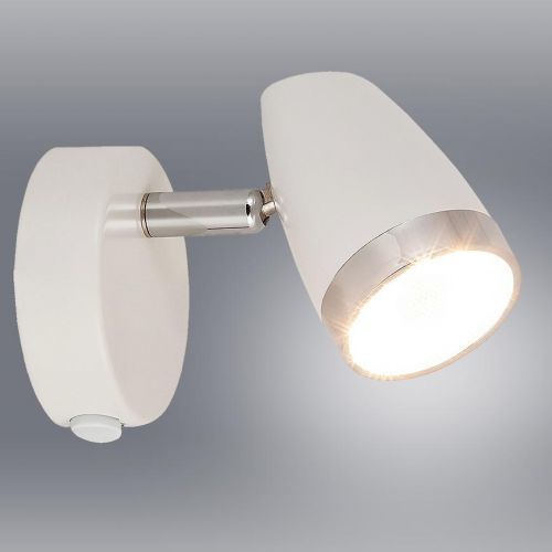 Nástenné bodové svietidlo Karen 6666 biele  LS1