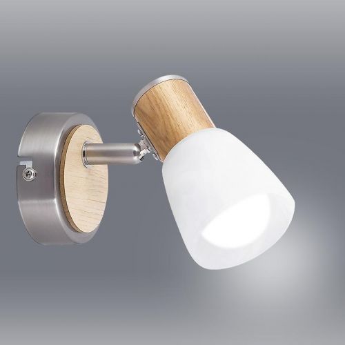 Nástenné bodové svietidlo Gavin 6486 chróm LS1