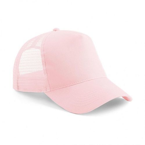 Šiltovka Beechfield Snapback Trucker - ružová