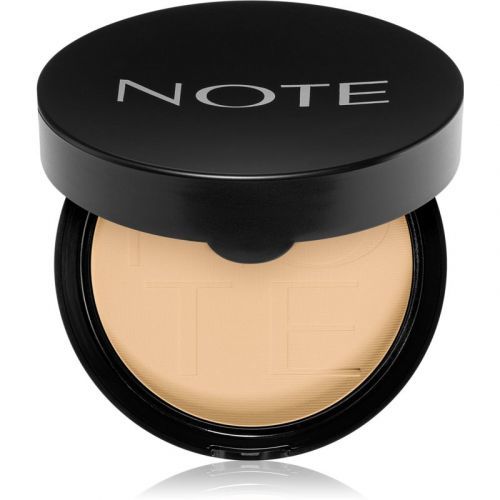 Note Cosmetique Luminous Silk Compact Powder jemný púder 02 Natural Beige 10 g