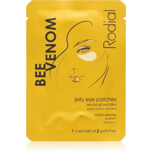 Rodial Bee Venom Jelly Eye Patches spevňujúce gélové vankúšiky pod oči s upokojujúcim účinkom 4x2 ks