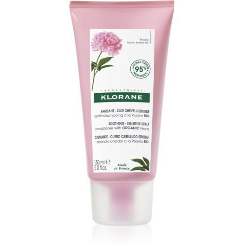 Klorane Peony balzam na vlasy pre citlivú pokožku hlavy 150 ml