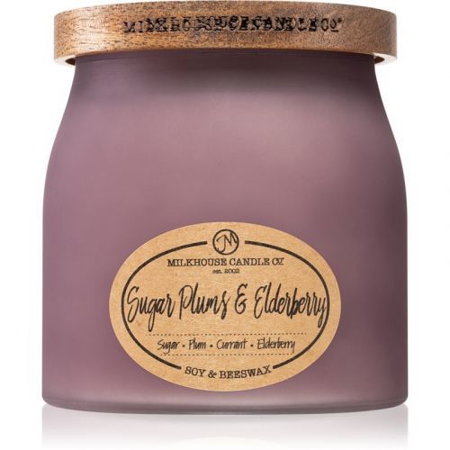 Milkhouse Candle Co. Sentiments Sugar Plums & Elderberry vonná sviečka 454 g