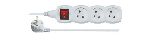 Predlžovací prívod 3 zásuvky 2m EMOS P1312