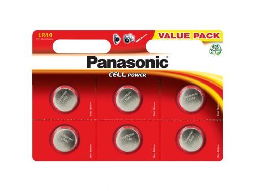 Batérie LR44 (A76) PANASONIC Cell Power alkalická 6BP
