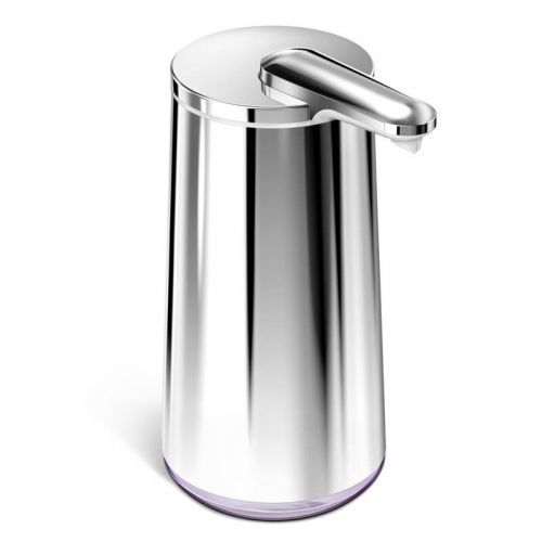 Dávkovač mydla Simplehuman ST1063 295 ml nerez Bezdotykový dávkovač mýdlové pěny Simplehuman - 295 ml, leštěná nerez ocel, dobíjecí
Čistota je půl zdr