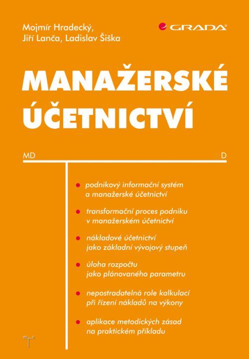 Manažerské účetnictví, Hradecký Mojmír