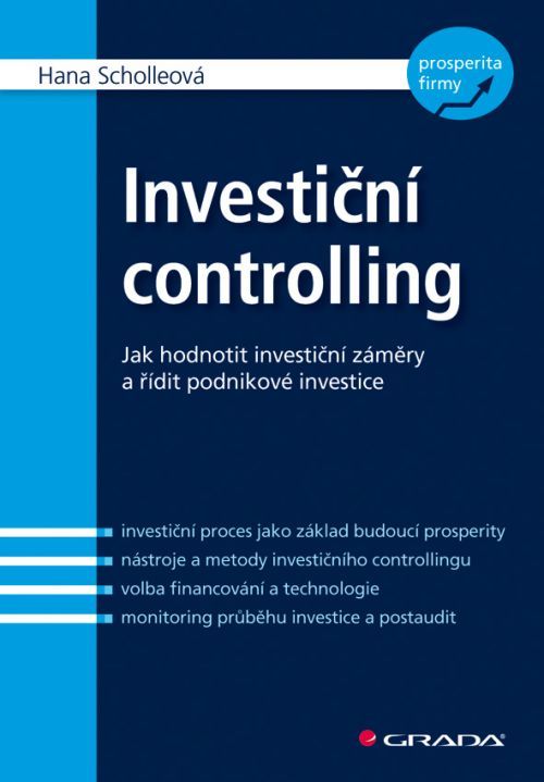 Investiční controlling, Scholleová Hana