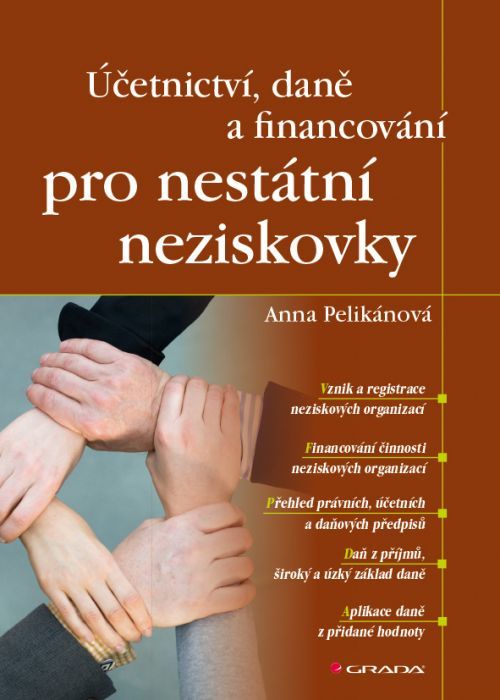 Účetnictví, daně a financování pro nestátní neziskovky, Pelikánová Anna