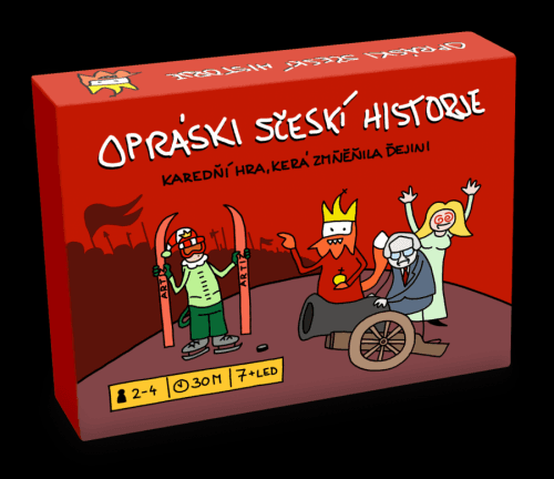Opráski sčeskí historje - karetní hra, jaz