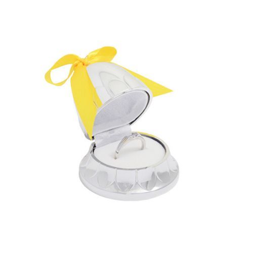 JK Box Dizajnová darčeková krabička strieborný zvonček FU-06 / Ag