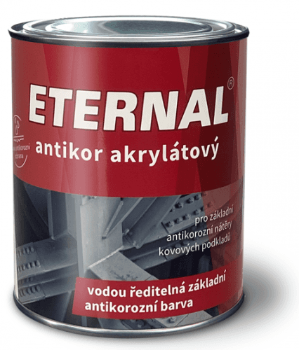 ETERNAL ANTIKOR - Akrylátová antikorózna farba 07 - červenohnedá 0,7 kg
