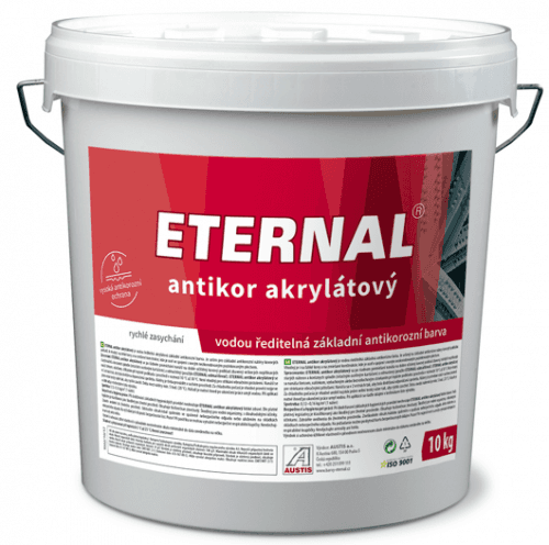 ETERNAL ANTIKOR - Akrylátová antikorózna farba 07 - červenohnedá 10 kg