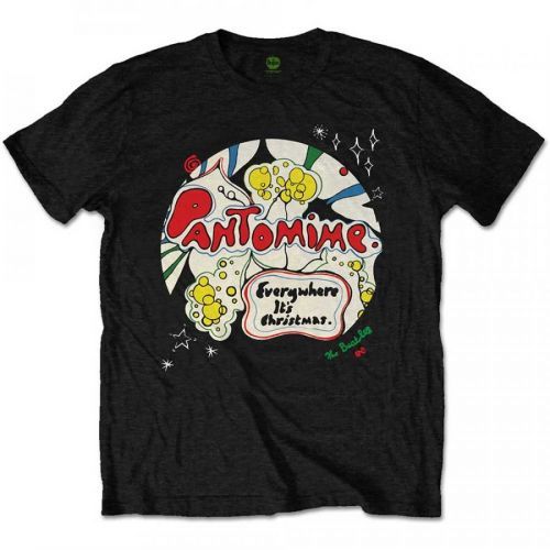 The Beatles - Tričko Pantomine - Muž, Unisex, Čierna, XXL