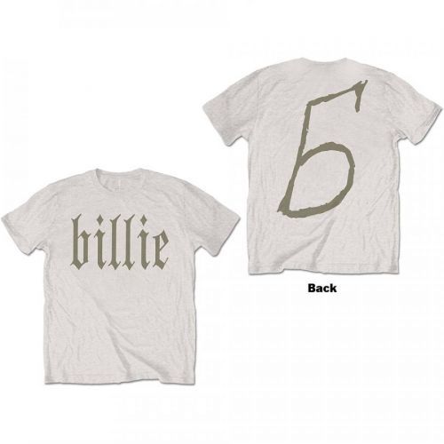Billie Eilish - Tričko Billie 5 - Muž, Unisex, Natural, XXL