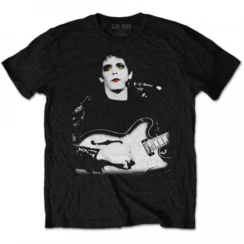Lou Reed - Tričko Bleached Photo - Muž, Unisex, Čierna, XXL
