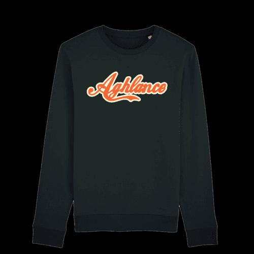 Martin Agh - Crewneck Aghlance - Muž, Čierna, XS