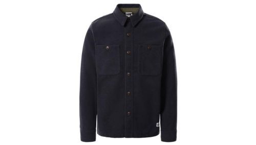 The North Face M Wool Overshirt čierne NF0A5A8JCZA