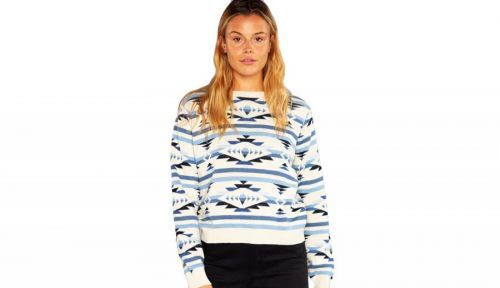 Dedicated Sweater Arendal Ikat Navy modré 19207