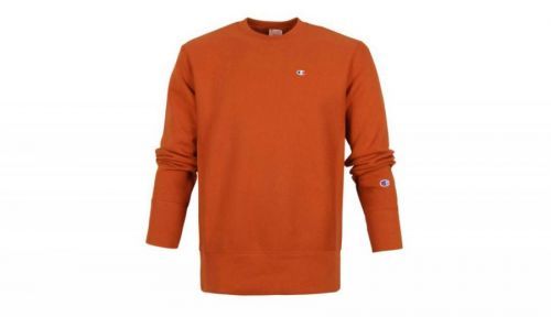 Champion Crewneck Sweatshirt Brown modré 216495-MS053