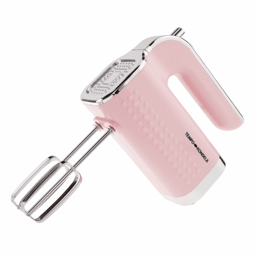 Ruční mixér, růžová, plast / kov, DOTS TYP 4