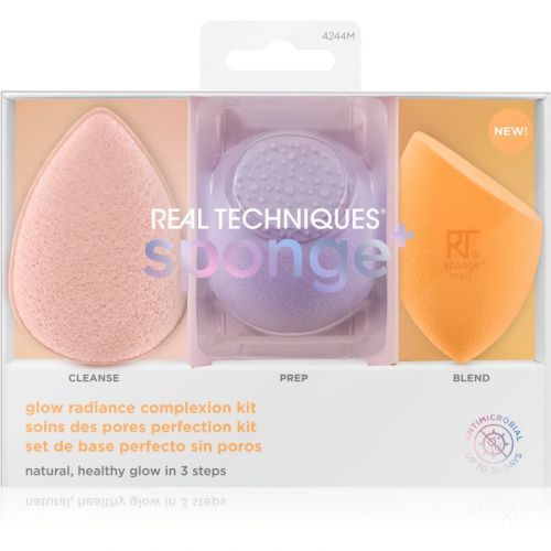 Real Techniques Glow Radiance sada aplikátorov (pre perfektný vzhľad)