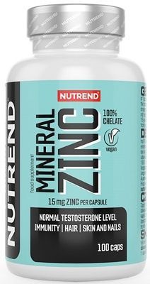 Nutrend mineral zinek 100% chelate 100 kapsúl