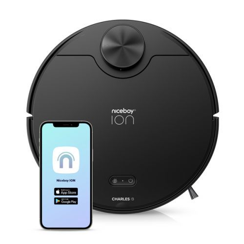 Niceboy ION Charles i9 robotický vysávač, čierny