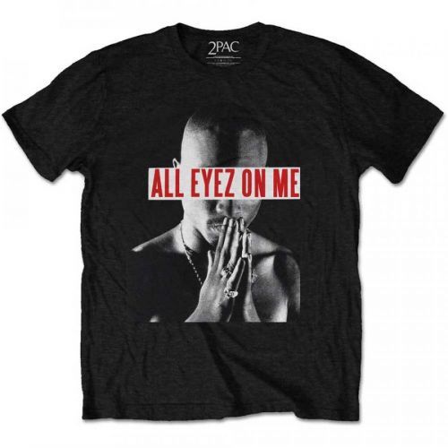 2Pac - Tričko Eyez On Me - Muž, Unisex, Čierna, L
