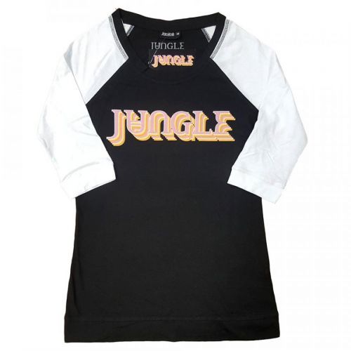 Jungle - Tričko Colour Logo - Žena, Čierna/biela, M