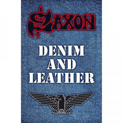 SAXON - Plagát Denim & Leather