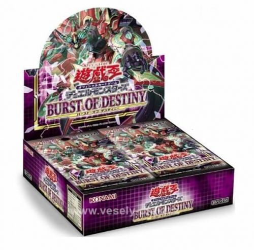 Konami Yu-Gi-Oh Burst of Destiny Booster Box