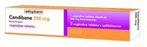 Candibene 200 mg tbl vag 3 ks