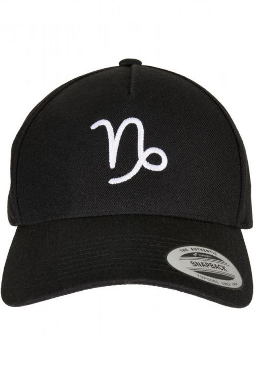 Zodiac YP Classics 5-Panel Premium Curved Visor Snapback Cap capricorn - One Size