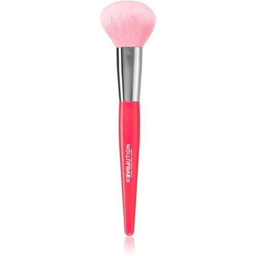 Revolution Relove Brush Queen veľký štetec na púder suchý alebo práškový