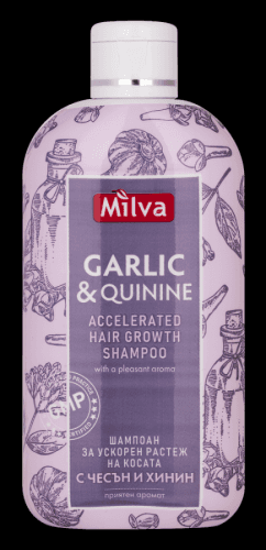 Šampón s Cesnakom a Chinínom Milva 200 ml