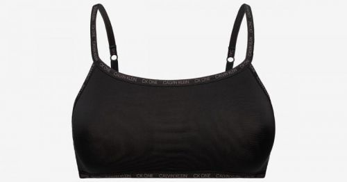 Nevystužená braletka 2 pack QD3806E RX2 hnedá - Calvin Klein hnedá L