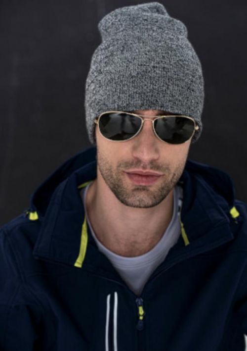 Pánska čiapka M ARCTIC 77350 MELANŽOVÁ ŠEDÁ Univerzální