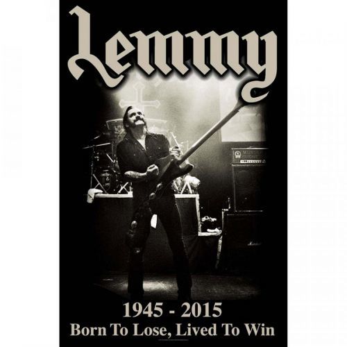 Lemmy - Plagát Lived to Win
