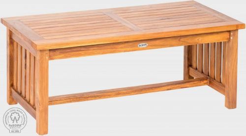 FAKOPA Záhradný teakový konferenčný stolík ROSALINE 120 cm
