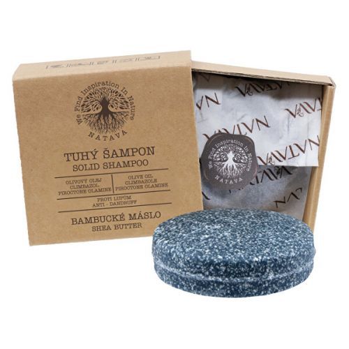 Natava Tuhý šampón - Bambucké maslo 75 g