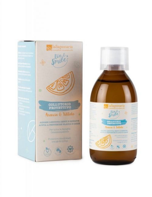 laSaponaria Ochranná ústna voda s pomarančom a xylitolom BIO 250 ml 250 ml