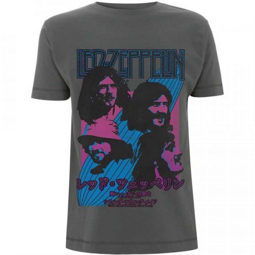 Led Zeppelin - Tričko Japanese Blimp - Muž, Unisex, Šedá, S