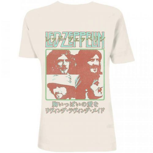 Led Zeppelin - Tričko Japanese Poster - Muž, Unisex, Natural, S