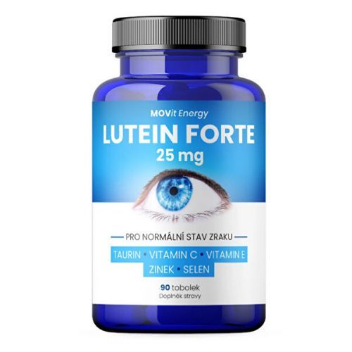 MOVit Energy Luteín Forte 25 mg + Taurín 90 kapsúl