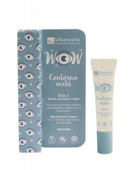 laSaponaria Kontúrovací očný krém 3 v 1 BIO 15 ml  15 ml