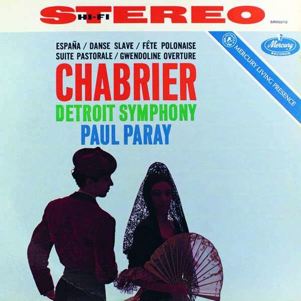 Vinyl PARAY/DSO - THE MUSIC OF CHABRIER