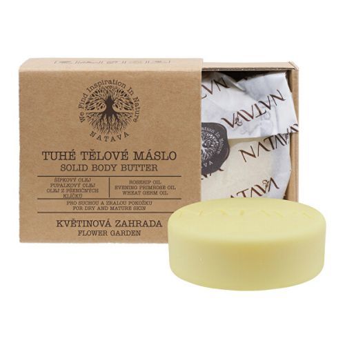 Natava Tuhé telové maslo - Kvetinová záhrada 100 g